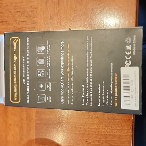 Tempered glass screen protector for Samsung Galaxy S10+ - Picture 5 of 8